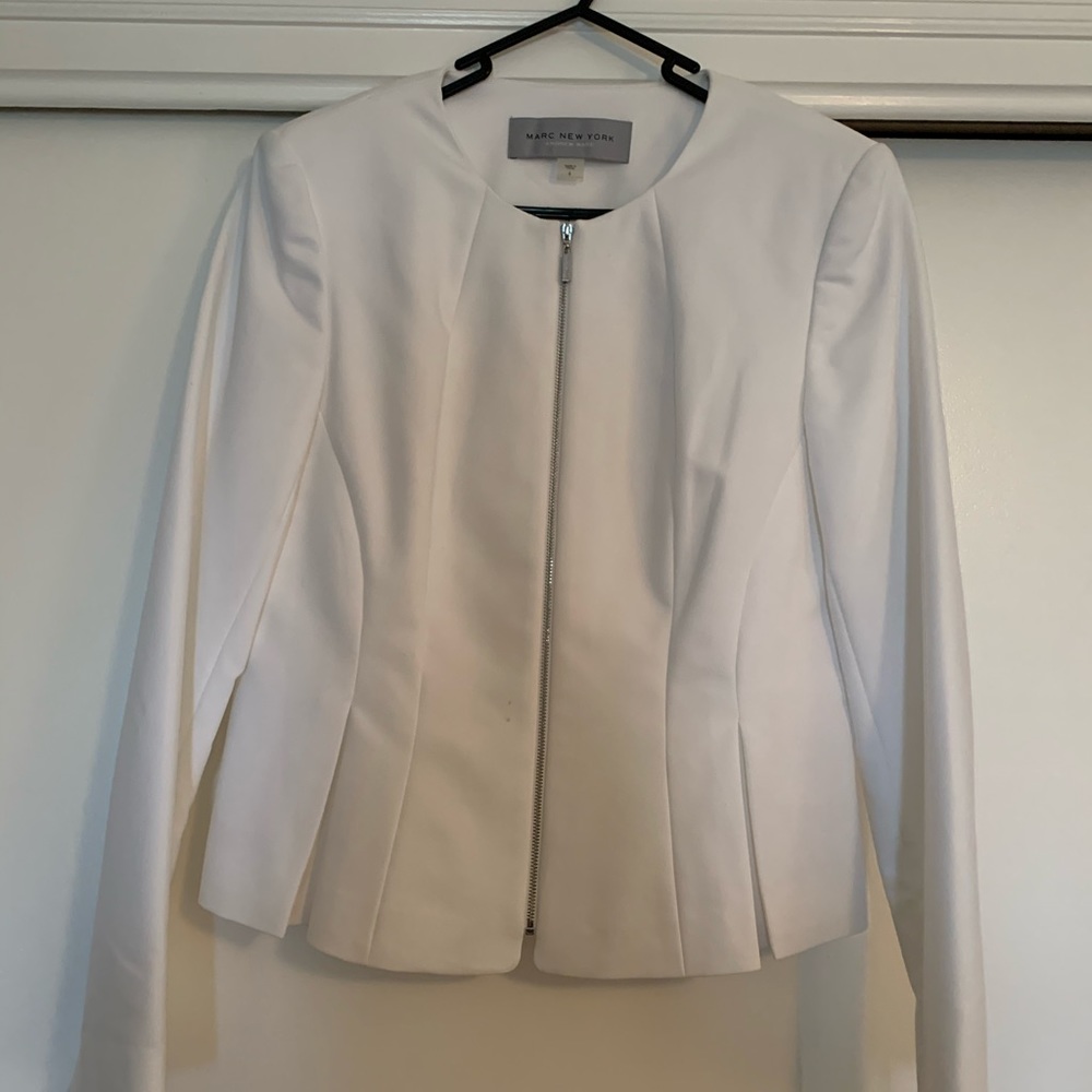 Marc New York white jacket NWT